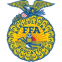 National FFA Organization emblem, connected to Grey Mixon's 4-H and agricultural education work in Henry County, TN